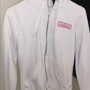 Hollister zip up hoodie